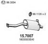 MTS 0162440 End Silencer